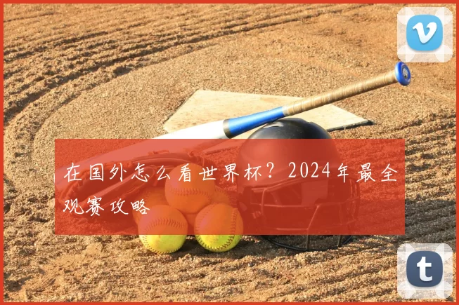 在国外怎么看世界杯?2024年最全观赛攻略